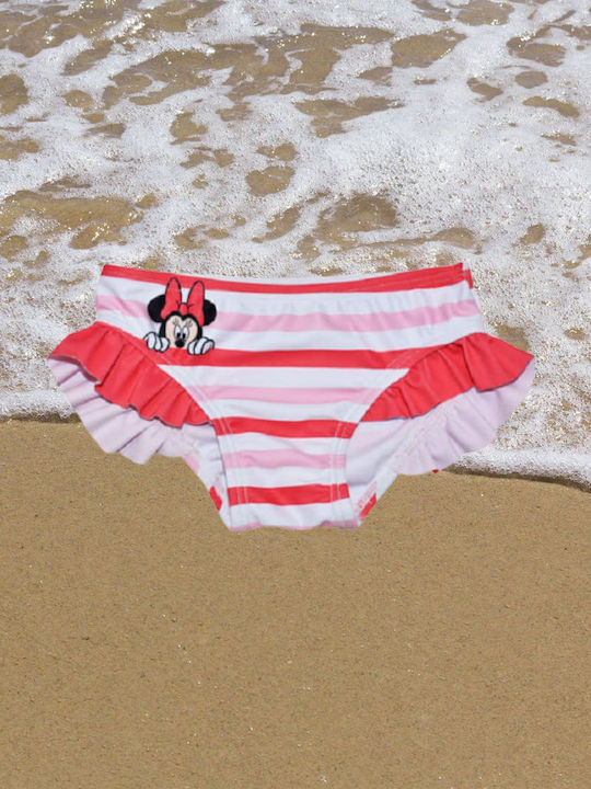Stamion Minnie Mouse Παιδικό Μαγιό Σλιπ Λευκό Stamion Minnie Mouse Παιδικό Μαγιό Σλιπ Λευκό