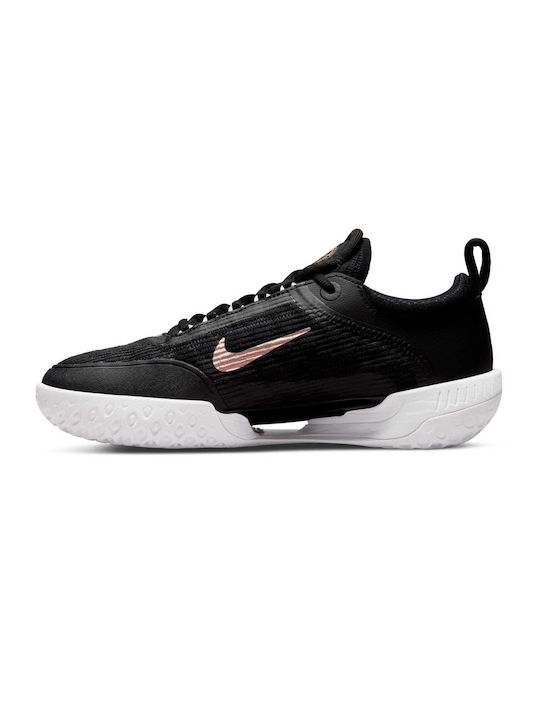Nike Zoom NXT Women's Tennis Shoes for Clay Courts Black / Metallic Red Bronze White