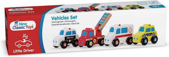 New Classic Toys Σετ Αυτοκινητάκια για 1.5+ Ετών