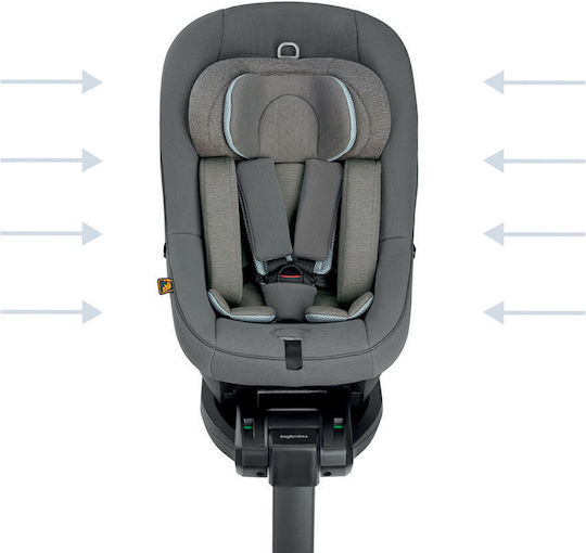 Inglesina Darwin Next Stage Baby Car Seat i-Size with Isofix Stone Grey 0-18 kg
