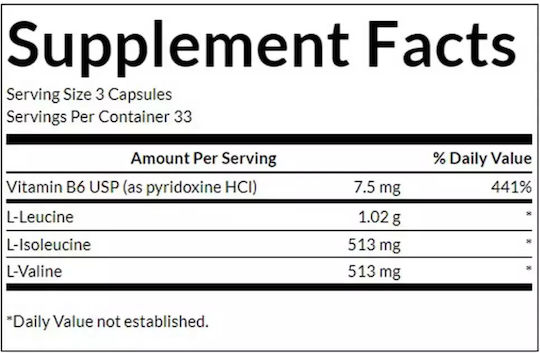 Swanson Bcaa 100 Κάψουλες
