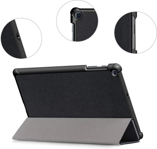 Techsuit Foldpro Flip Cover Schwarze (Galaxy Tab A 10.1 2019)