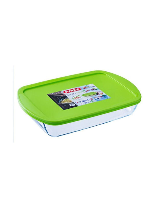 Pyrex Δοχείο Φαγητού Γυάλινο Διάφανο 4.5lt