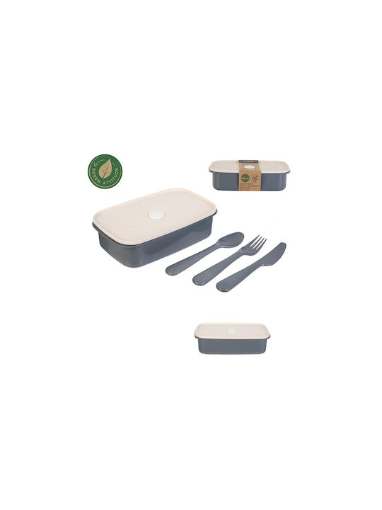 The Home Deco Factory Plastic Lunch Box Gray 500ml