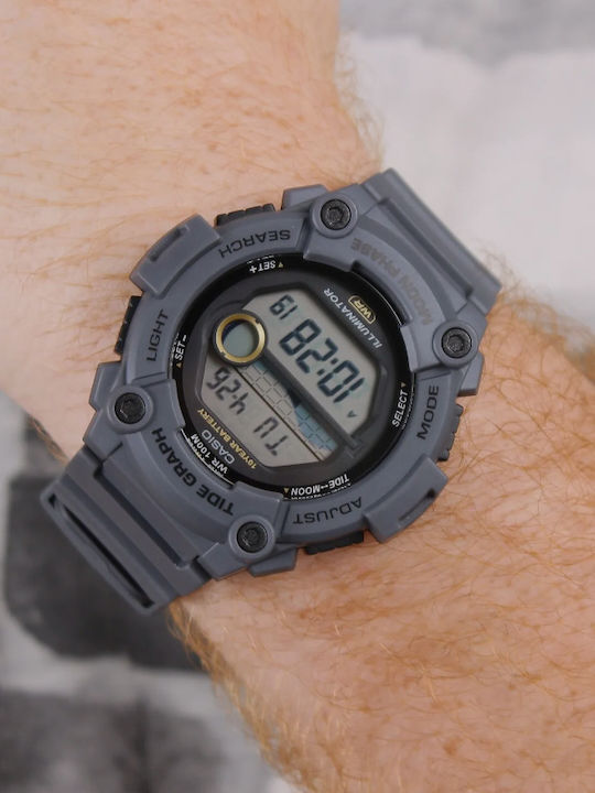 Casio Ρολόι Μπαταρίας με Καουτσούκ Λουράκι