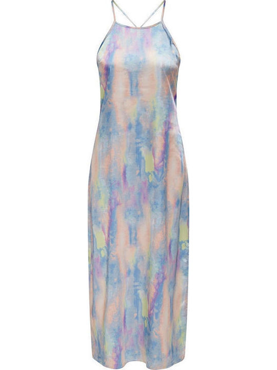 Aya Mayra Summer Maxi Slip Dress Dress with Slit