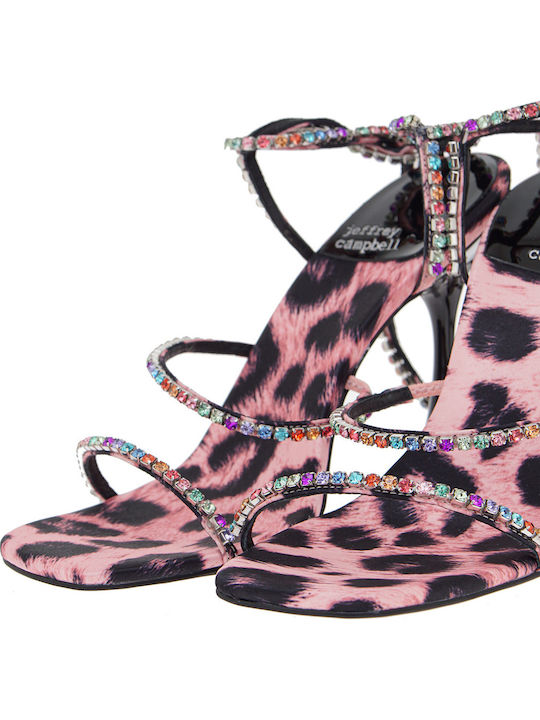 Sandals with Strass Multicolour