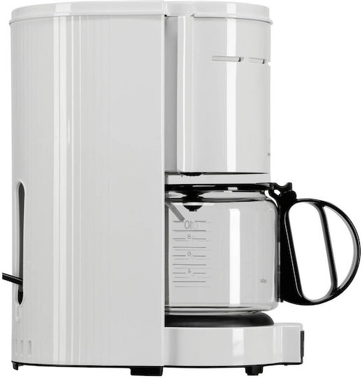 Braun KF 47/1 0X13211004 Mașină de cafea cu filtru 1000W Alb