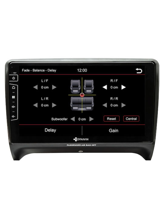 Dynavin Car Audio System for Audi TT (8J) / TT Jeep Compass 8J 2008-2014 (Bluetooth/USB/WiFi/GPS/Apple-Carplay/Android-Auto) with Touch Screen 9"