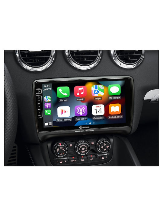 Dynavin Car Audio System for Audi TT (8J) / TT Jeep Compass 8J 2008-2014 (Bluetooth/USB/WiFi/GPS/Apple-Carplay/Android-Auto) with Touch Screen 9"