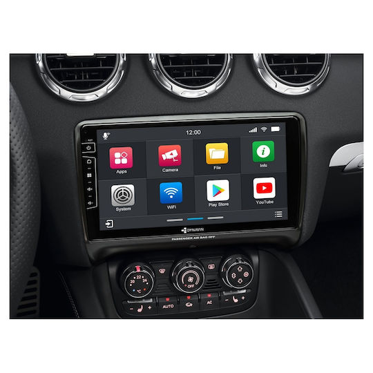 Dynavin Car Audio System for Audi TT (8J) / TT Jeep Compass 8J 2008-2014 (Bluetooth/USB/WiFi/GPS/Apple-Carplay/Android-Auto) with Touch Screen 9"