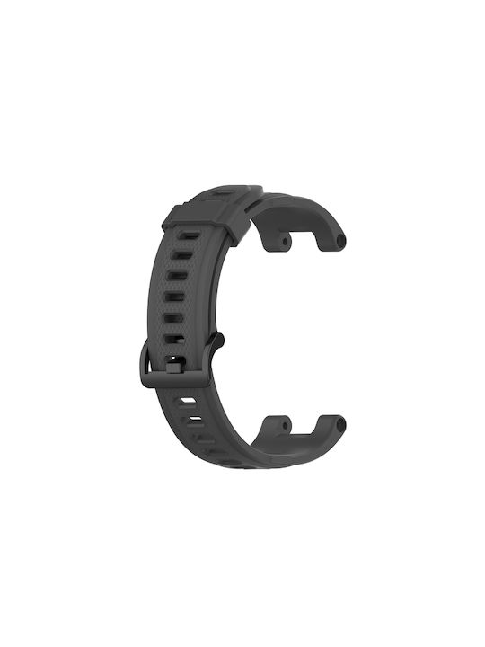 Λουράκι Σιλικόνης Dark Grey (Amazfit T-Rex Pro /Amazfit T-Rex)