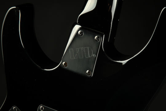 ESP LTD KH-WZ White Zombie Electric Guitar Stratocaster with HH Pickup Configuration Black