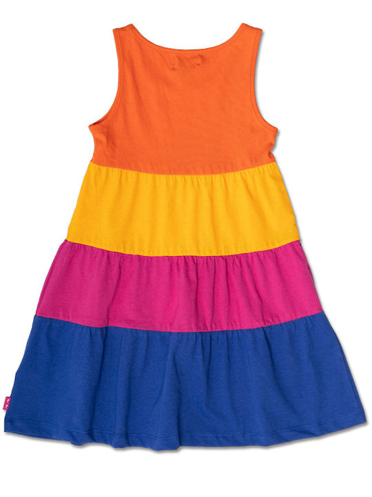 Nath Kids Kids Dress Striped Sleeveless Multicolour