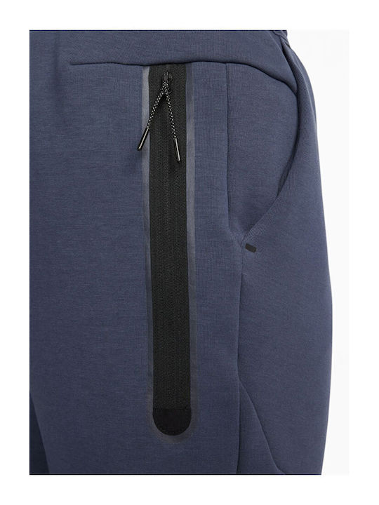 Sportswear Tech Sweatpants with Elastic Blue