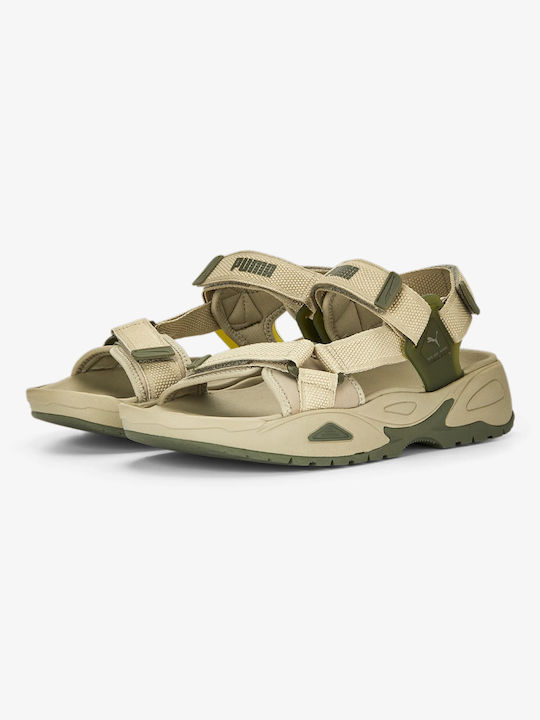 Puma Traek Lite Herrensandalen in Grün Farbe