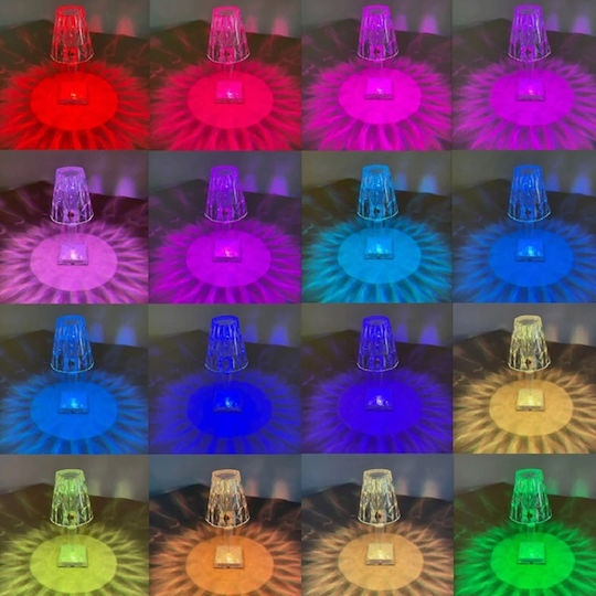 Andowl RZ-121 Dekorative Lampe Transparent