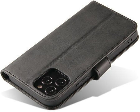 Hurtel Magnet Book Δερματίνης Μαύρο (TCL 306 / 305 / 30 SE / 30E)