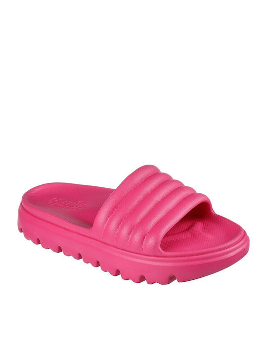 Skechers Foamies Top Level s Slides Φούξια