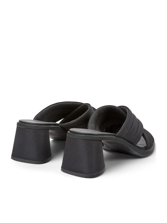 Kiara Fabric Sandals Black