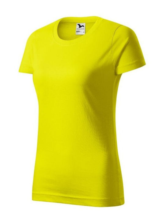 Malfini Women's Short Sleeve Promotional T-Shirt Yellow