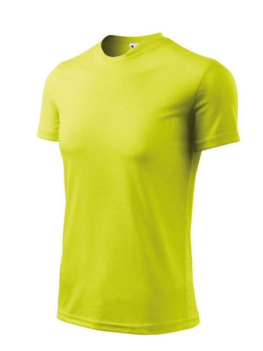 Malfini Men's Short Sleeve Promotional T-Shirt Yellow