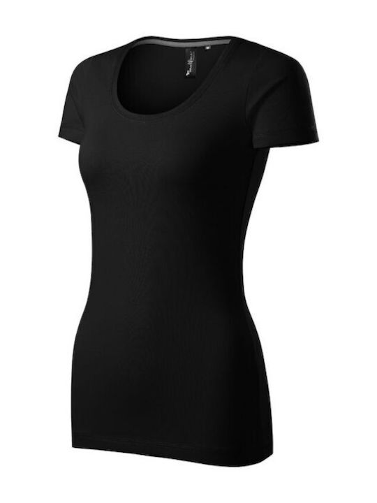 Malfini Women's Short Sleeve Promotional T-Shirt Black 152-01