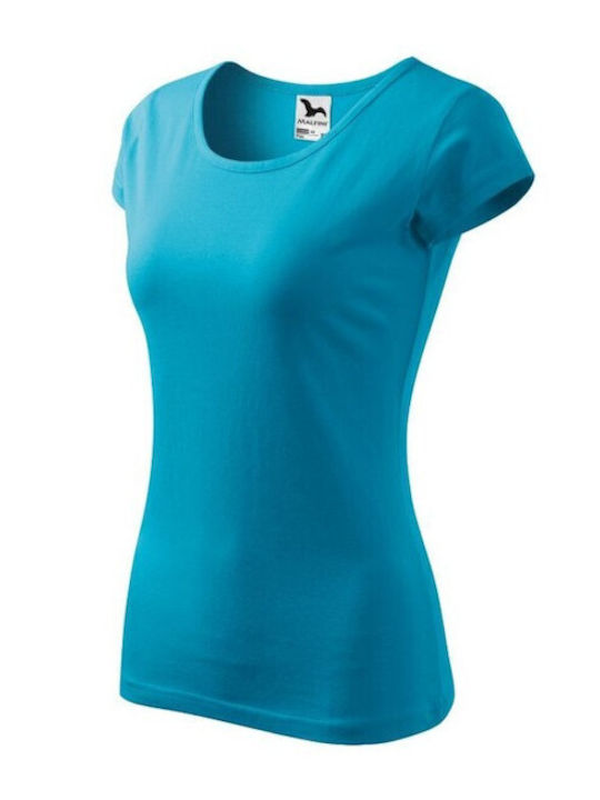 Malfini Women's Short Sleeve Promotional T-Shirt Blue