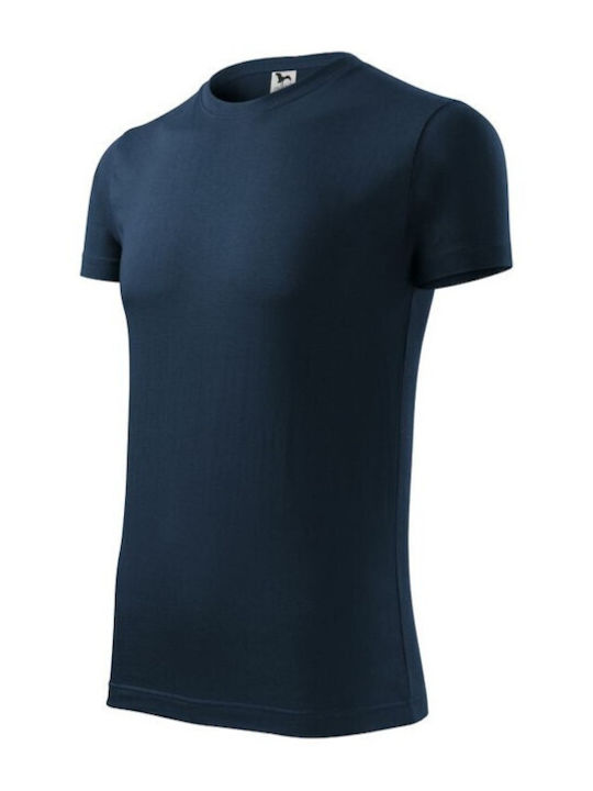 Malfini Werbe-T-Shirt in Marineblau Farbe