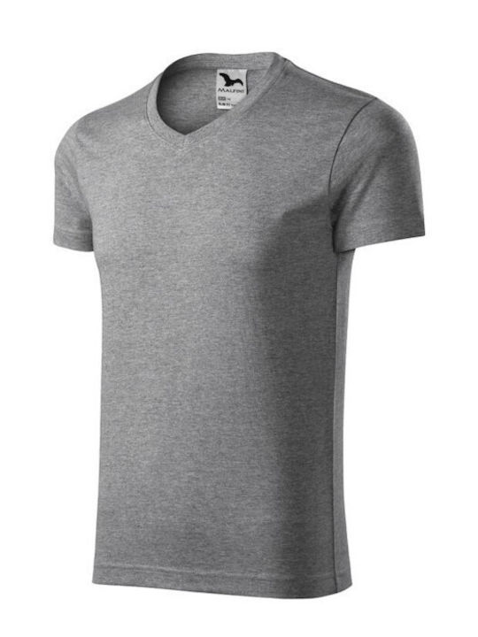 Malfini Men's Short Sleeve Promotional T-Shirt Gray 146-12