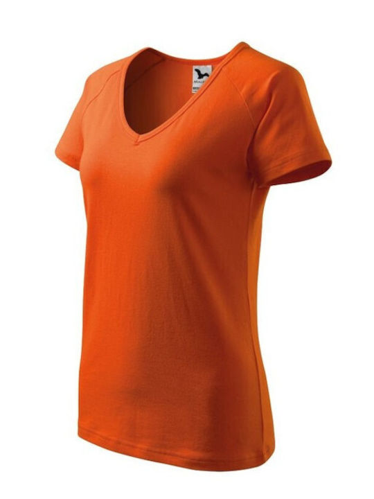 Malfini Werbe-T-Shirt in Orange Farbe