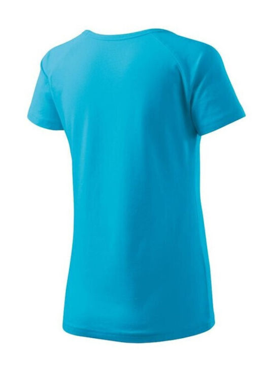Malfini Γυναικείο Διαφημιστικό T-shirt Κοντομάνικο σε Πορτοκαλί Χρώμα