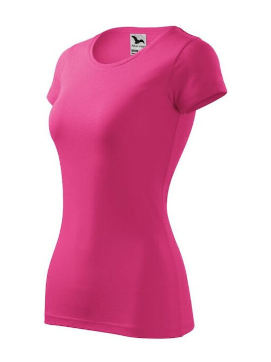 Malfini Women's Short Sleeve Promotional T-Shirt Pink