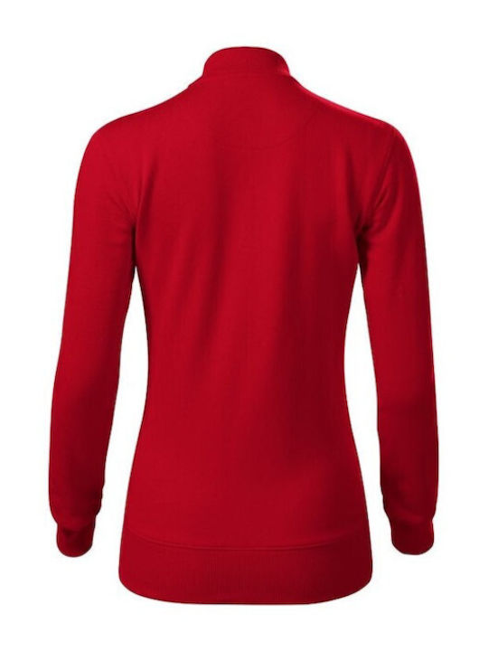 Malfini Women's Long Sleeve Promotional Cardigan Red