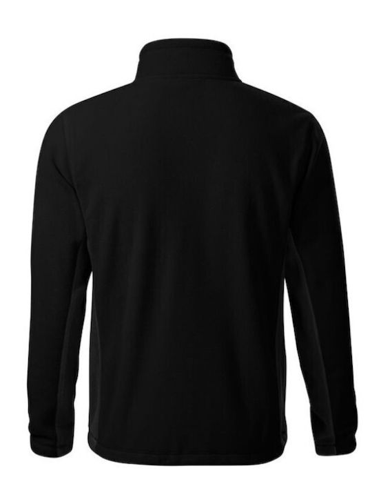 Malfini Men's Long Sleeve Promotional Cardigan Black