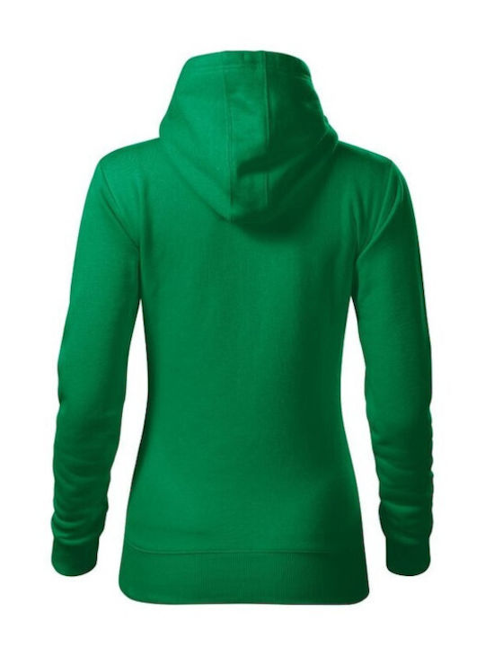 Malfini Werbe-Hoodie in Grün Farbe