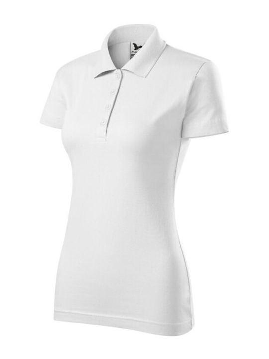 Malfini Women's Short Sleeve Promotional Blouse White