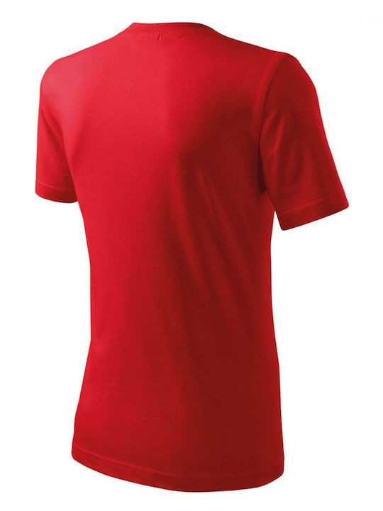 Adler Men's Short Sleeve Promotional T-Shirt Red 132-07