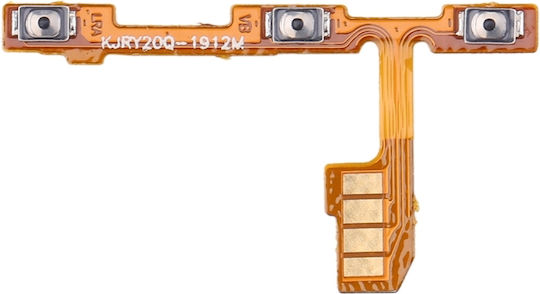 Kabel mit Lautstärke-Tasten in Orange Farbe für Ehre 20 Lite