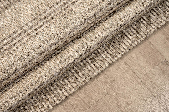 Newplan Ethnik 203607C Covor Rectangular Din paie Brown / Caramel Beige