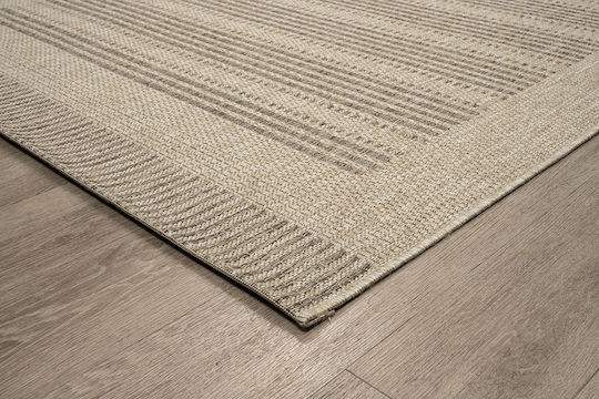 Newplan Ethnik 203607C Covor Rectangular Din paie Brown / Caramel Beige