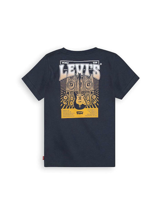 Levi's Kids T-shirt Navy Blue