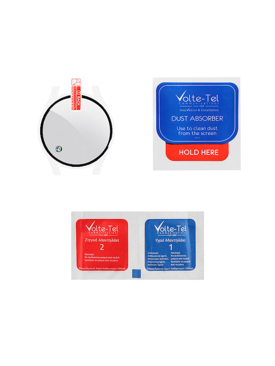 Volte-Tel Full Face Tempered Glass για το Galaxy Watch 4 44mm 1τμχ 8325878