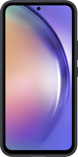 Samsung Grip Umschlag Rückseite Silikon Schwarz (Galaxy A54)