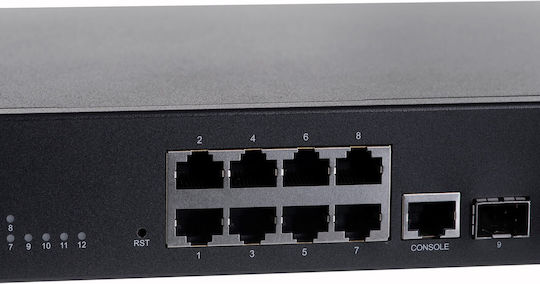 Draytek VigorSwitch Q2121x Managed L2 Switch με 8 Θύρες Ethernet και 4 SFP Θύρες