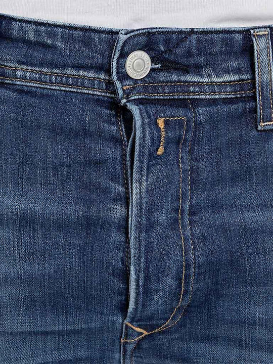 Herrenshorts Jeans Blau