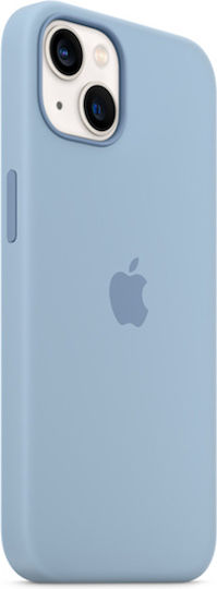 Apple Silicone Case With MagSafe Back Cover Silicone Blue Fog (iPhone 13)