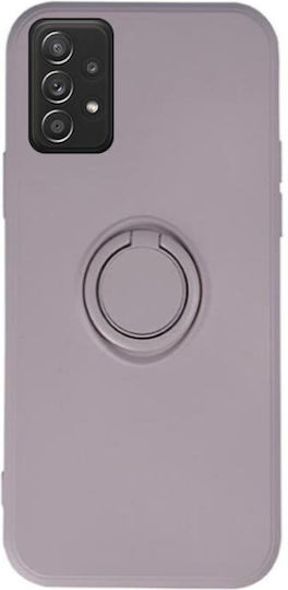 Finger Grip Back Cover Σιλικόνης Light Grey (Galaxy A23 4G / Galaxy A23 5G)