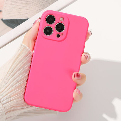 Silicone Back Cover Fuchsia (iPhone 14 Plus)