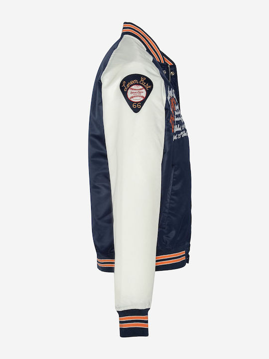 Schott NYC PRINCETON2 Midnight/Off White